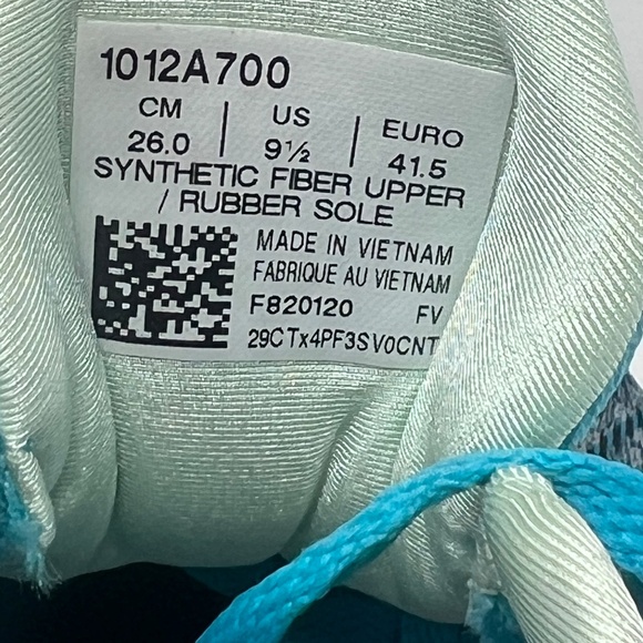 ASICS Women’s Roadblast Running Shoes – Aquarium/White – Size 9.5 - Picture 7 of 11